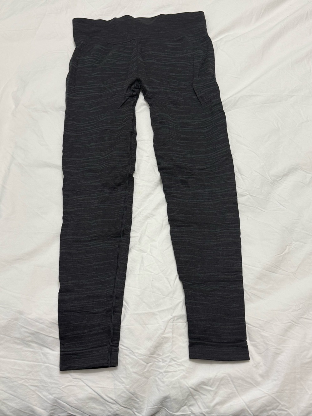 Gymshark Black Textured High-Waist Leggings